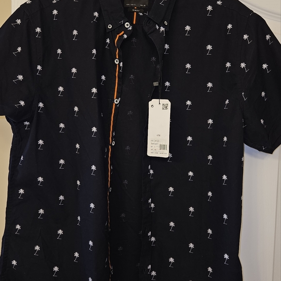 NWT Lot of Large (7) Slim Fit Male Short Sleeve Shirts - Picture 13 of 16